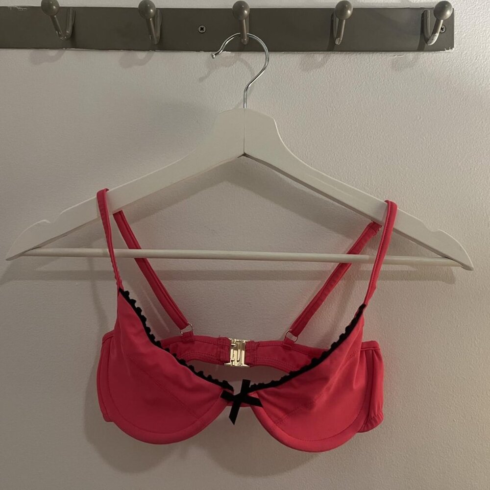 BĀMBA SWIM Hot Pink BELLA Bra! RARE! :*:･ﾟ★,｡･:*:･ﾟ☆｡･:*:･ﾟ★,｡･:*:･ﾟ☆ - Picture 5 of 7
